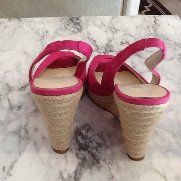 - Michael Kors Wedge sandals peony size 6.5 - Picture 3 of 5